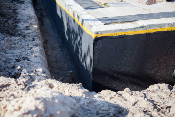 Residential Foundation Crack Repair installation at a Akron, NY home by SJ Waterproofing Pros